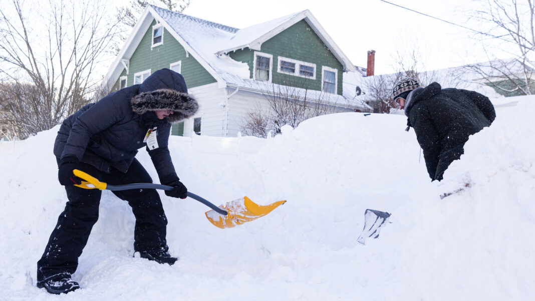 Winter storm hits brutally Winter storm hits brutally