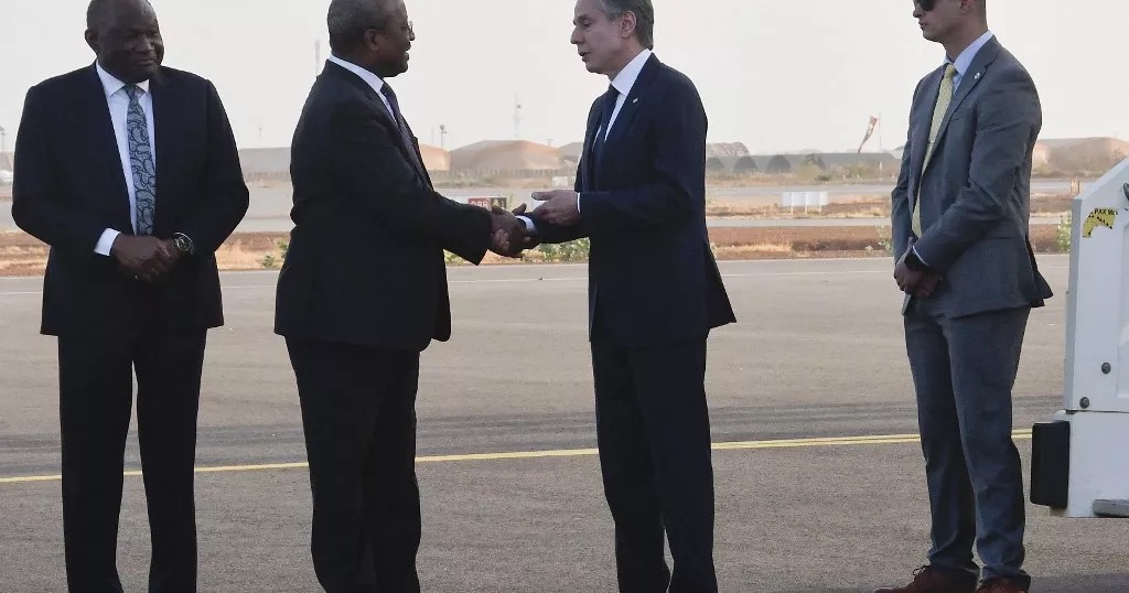 As part of his tour of Africa, US Secretary of State Blinken stops in Niger. As part of his tour of Africa, US Secretary of State Blinken stops in Niger.