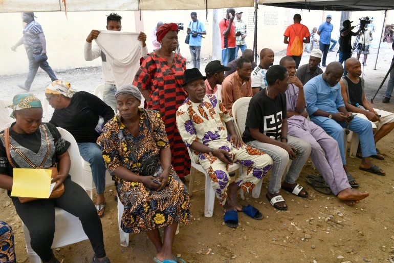 <strong>Nigeria’s contested national poll is taking place as local elections begin.</strong> <strong>Nigeria’s contested national poll is taking place as local elections begin.</strong>