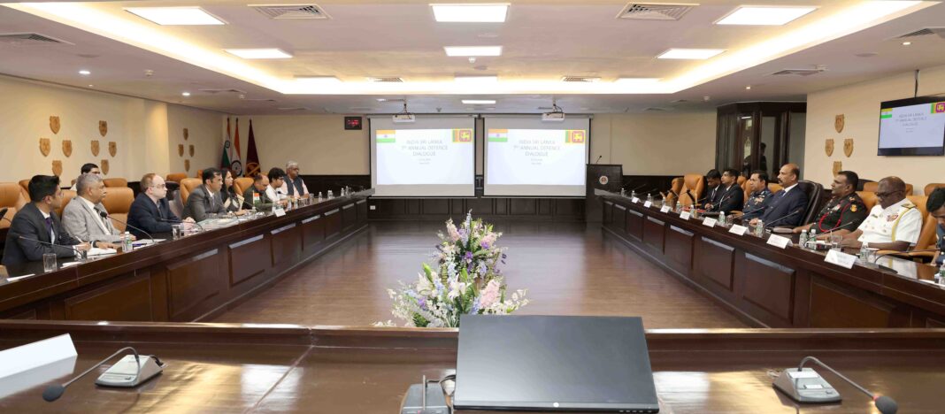 <strong>India and Sri Lanka hold 7<sup>th</sup> Annual Defence Dialogue</strong> <strong>India and Sri Lanka hold 7<sup>th</sup> Annual Defence Dialogue</strong>