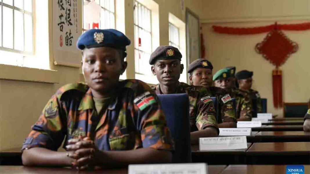 Kenya is educating its disciplinary forces in Chinese. Kenya is educating its disciplinary forces in Chinese.