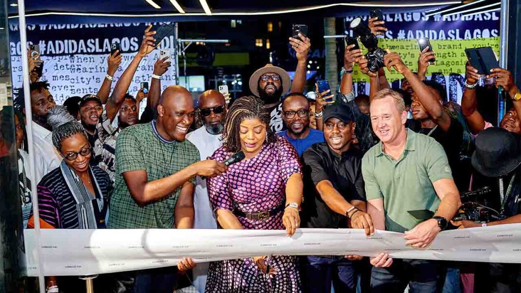 Nigeria’s Lagos now has an Adidas flagship store. Nigeria’s Lagos now has an Adidas flagship store.