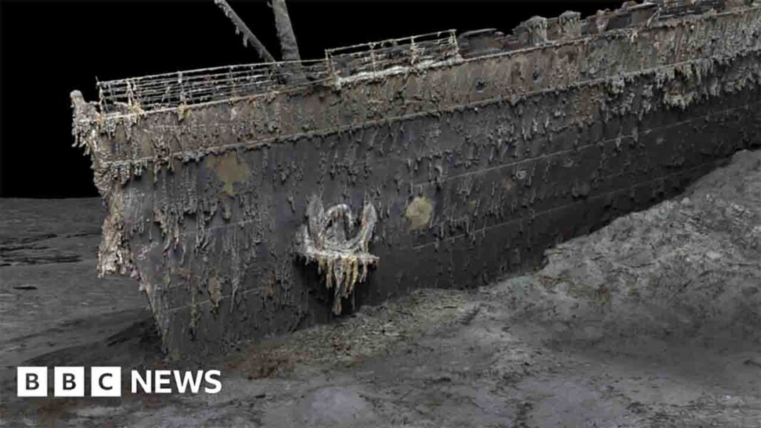 Resting in Peace… TheTitanic’s Final Resting Place Captured in Stunning New Images Resting in Peace… TheTitanic’s Final Resting Place Captured in Stunning New Images