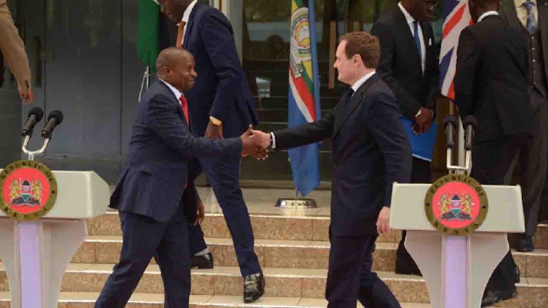 Kenya collaborates with the UK to advance security Kenya collaborates with the UK to advance security