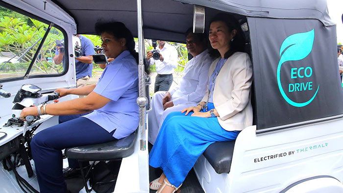 Sri Lanka set to go green with e-Tuk-Tuk venture! Sri Lanka set to go green with e-Tuk-Tuk venture!