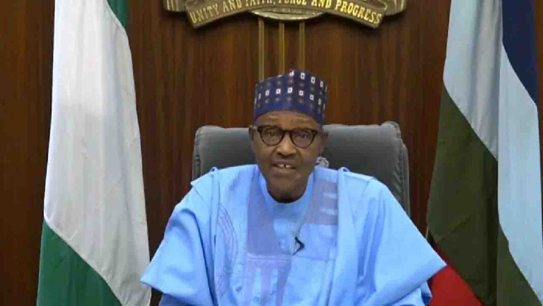 Peaceful transition of power is celebrated by the president of Nigeria. Peaceful transition of power is celebrated by the president of Nigeria.