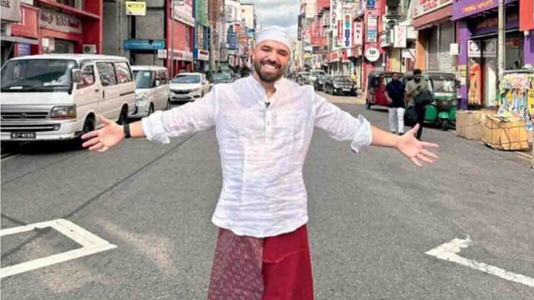 A South Asia tour lands him in Sri Lanka! A South Asia tour lands him in Sri Lanka!
