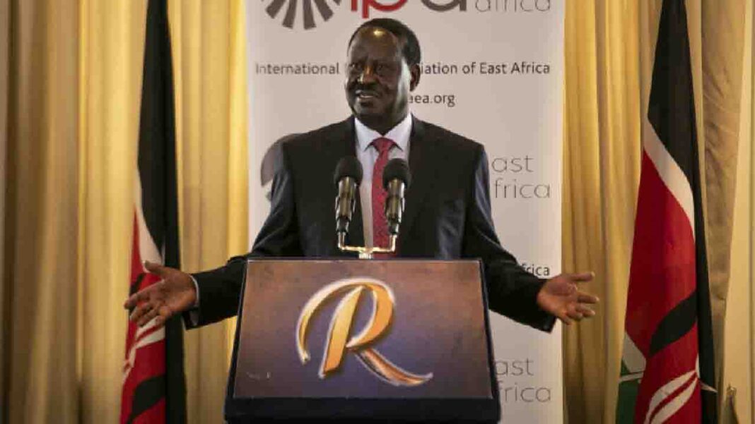 Odinga from Kenya criticizes… Odinga from Kenya criticizes…