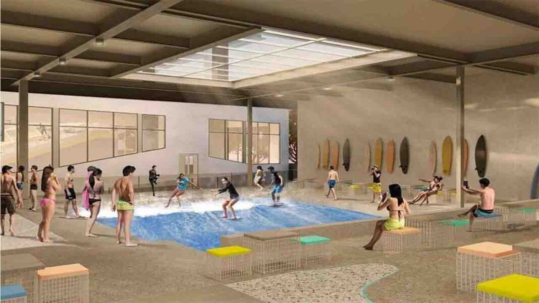 You can soon surf, ski, snowboard, and skate at… You can soon surf, ski, snowboard, and skate at…