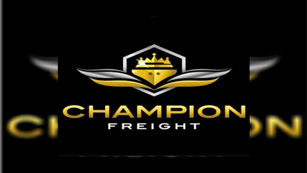Champion Freight; A customized supply chain solution to… Champion Freight; A customized supply chain solution to…
