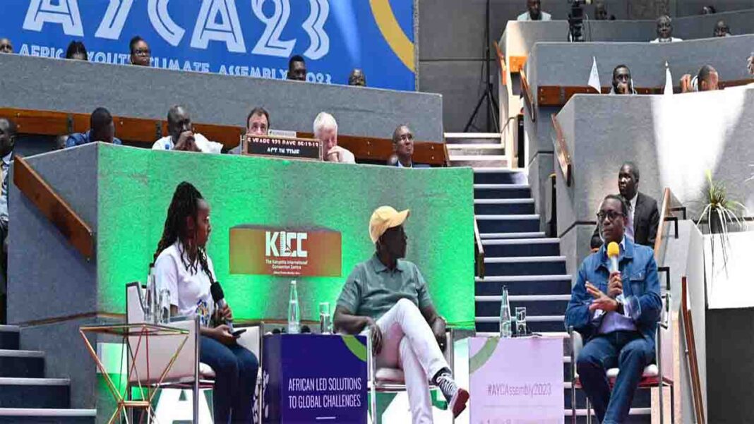 Kenya’s Ruto hopes for “a climate-proof future for all,” with Africa at the forefront. Kenya’s Ruto hopes for “a climate-proof future for all,” with Africa at the forefront.