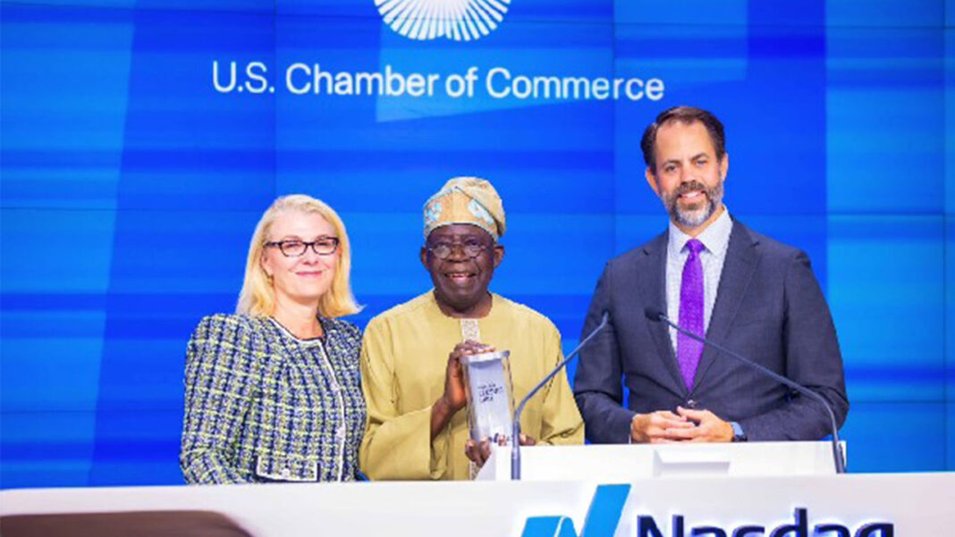 Bola Tinubu is not the first African head of state to ring the Nasdaq closing bell Bola Tinubu is not the first African head of state to ring the Nasdaq closing bell