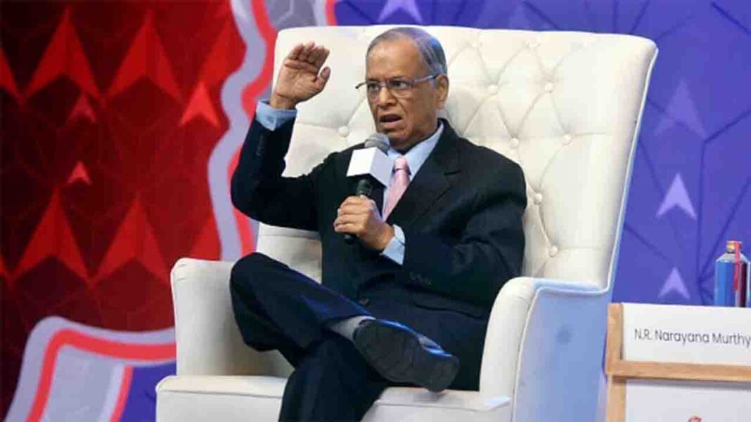 Infosys Narayana Murthy urges India’s youth to… a day Infosys Narayana Murthy urges India’s youth to… a day