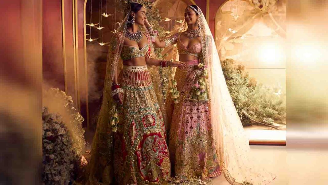 Dazzling in Desi Lehenga Love… Dazzling in Desi Lehenga Love…