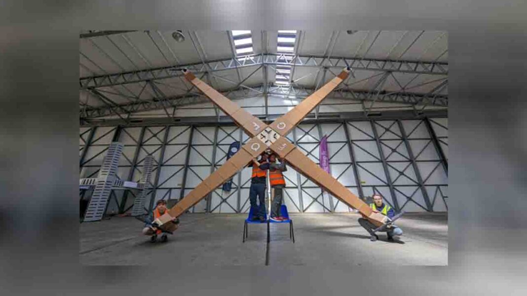 World’s largest quadcopter… World’s largest quadcopter…