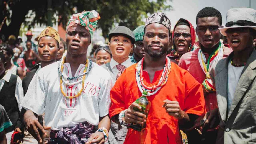 Ghana protesters demand… Ghana protesters demand…