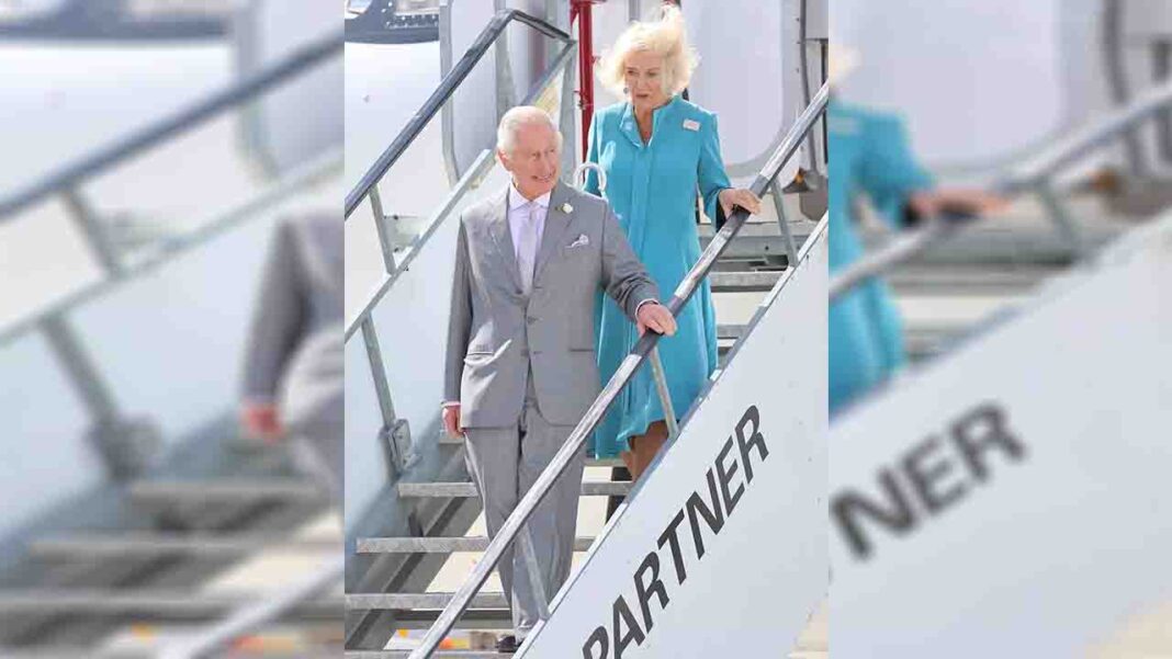 King Charles and Queen Camilla arrive… state visit King Charles and Queen Camilla arrive… state visit