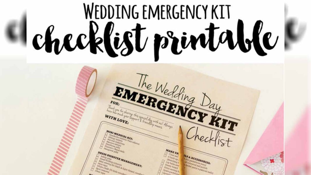 Emergency Bridal Kit: What to Pack for Beauty Mishaps on Your Big Day Emergency Bridal Kit: What to Pack for Beauty Mishaps on Your Big Day