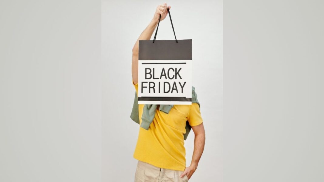 Black Friday shopping mania Black Friday shopping mania