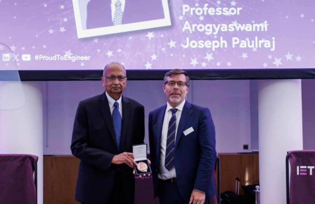 Indian American honoured…. Faraday Medal Indian American honoured…. Faraday Medal