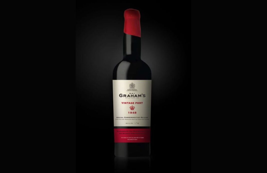 Tenof the very last remaining bottles of 1948 Vintage Port Graham’s Port were released to commemorate His Majesty King Charles III’s 75th birthday! Tenof the very last remaining bottles of 1948 Vintage Port Graham’s Port were released to commemorate His Majesty King Charles III’s 75th birthday!