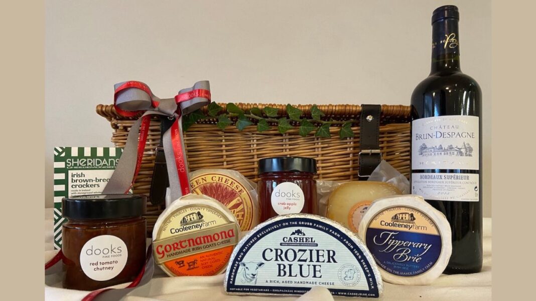 Divine Irish cheeses and wine Divine Irish cheeses and wine