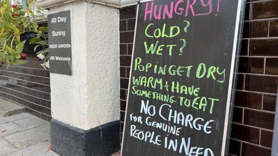 Brentford’s Pub welcomes homeless Brentford’s Pub welcomes homeless