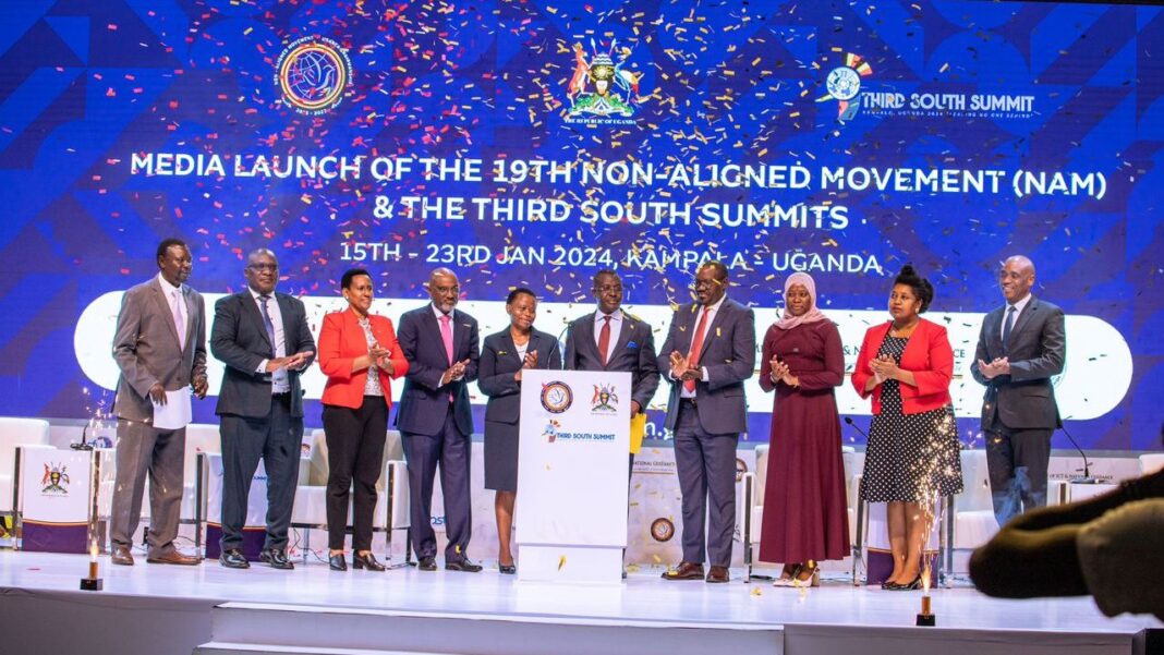 NAM will see 168 delegations from 135 countries participating at G77 summits in Kampala NAM will see 168 delegations from 135 countries participating at G77 summits in Kampala