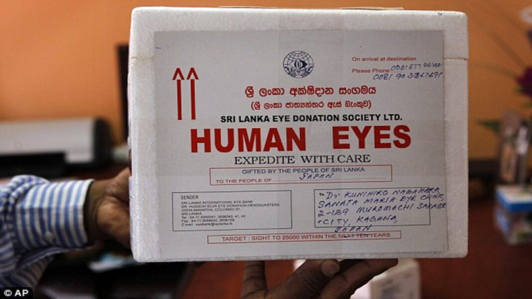 A Nation Providing Human Eyes! Sri Lankans Extend Vision Worldwide by Generously Donating Eyes! A Nation Providing Human Eyes! Sri Lankans Extend Vision Worldwide by Generously Donating Eyes!