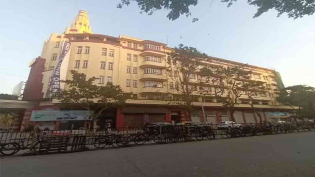 Bustling real estate hub in India Bustling real estate hub in India