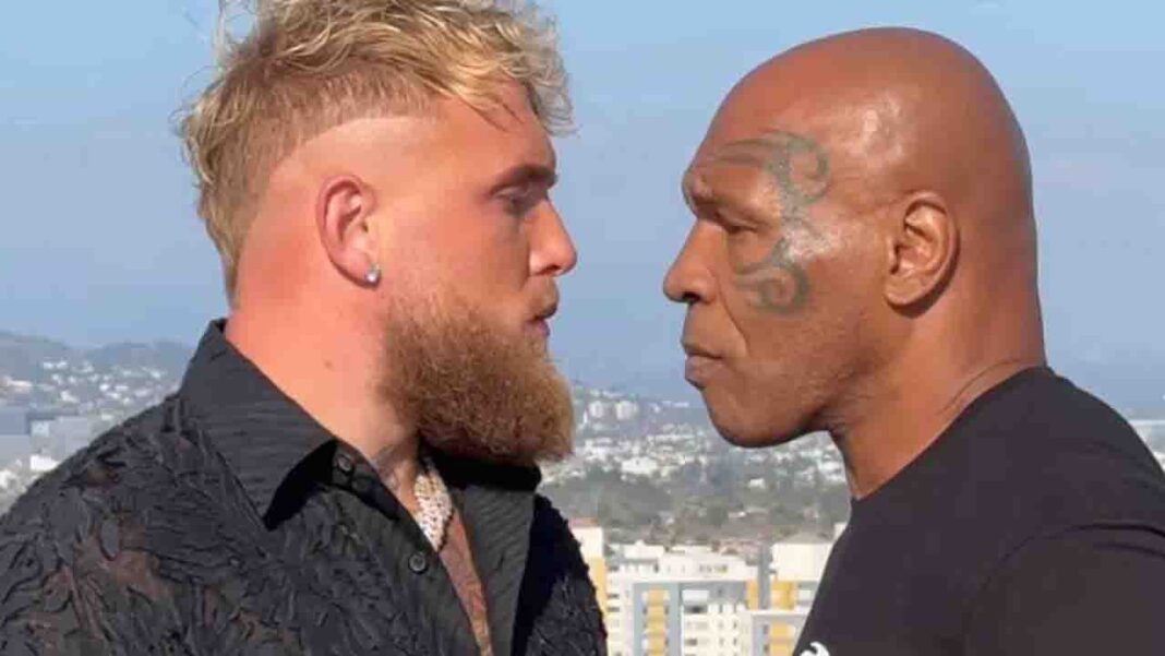 Jake Paul vs. Mike Tyson collision Jake Paul vs. Mike Tyson collision