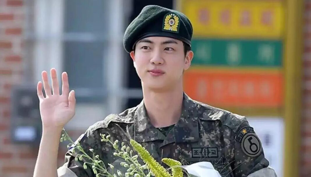 BTS Jin was discharged from military service BTS Jin was discharged from military service