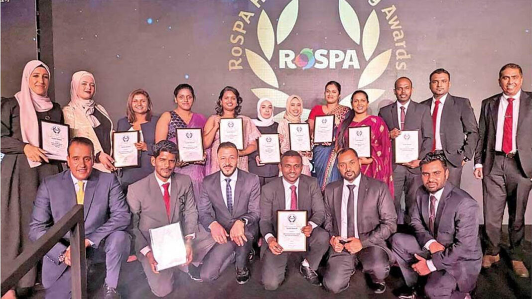 MAS Kreeda wins 10 ROSPA Gold Awards MAS Kreeda wins 10 ROSPA Gold Awards