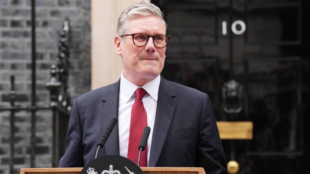 Keir Starmer gives a grim outlook in first speech Keir Starmer gives a grim outlook in first speech