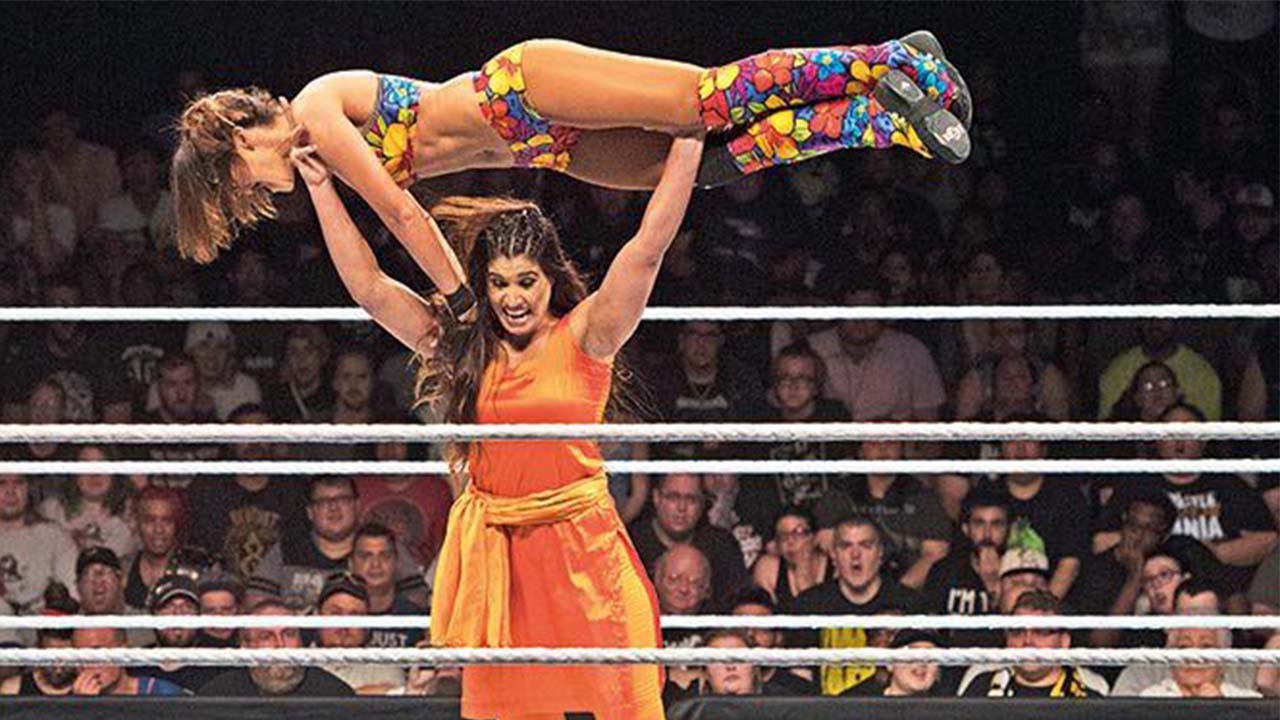 Meet the Indianorigin female wrestlers who are taking over WWE