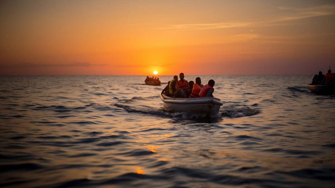 The UK receives 973 migrants via channel crossing. The UK receives 973 migrants via channel crossing.