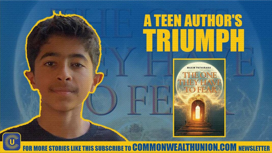 Maxim Pathirana: The 15-Year-Old Author Proving Age Is No Barrier to Literary Success