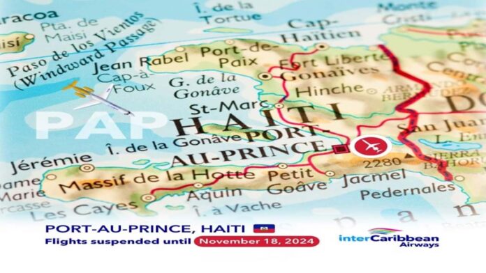 Security concerns impacting InterCaribbean flights