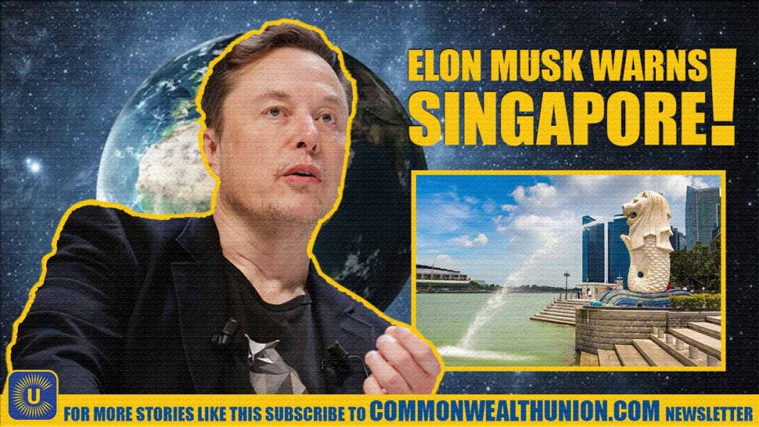 Elon Musk’s chilling prediction about Singapore is a warning for the entire world!