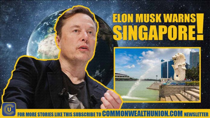 Elon Musk’s chilling prediction about Singapore is a warning for the entire world!