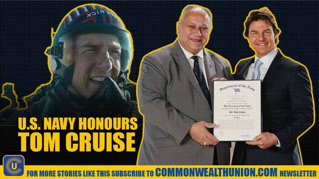 From Maverick to Medal: How Did Tom Cruise Earn the Navy's Highest Civilian Honor?