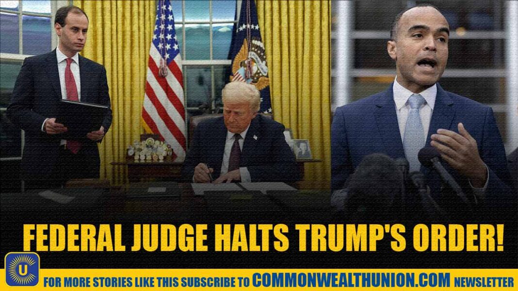 Trump’s Citizenship Showdown: Federal Judge Blocks Executive Order in Shocking Legal Twist! Trump's Citizenship Showdown: Federal Judge Blocks Executive Order in Shocking Legal Twist!