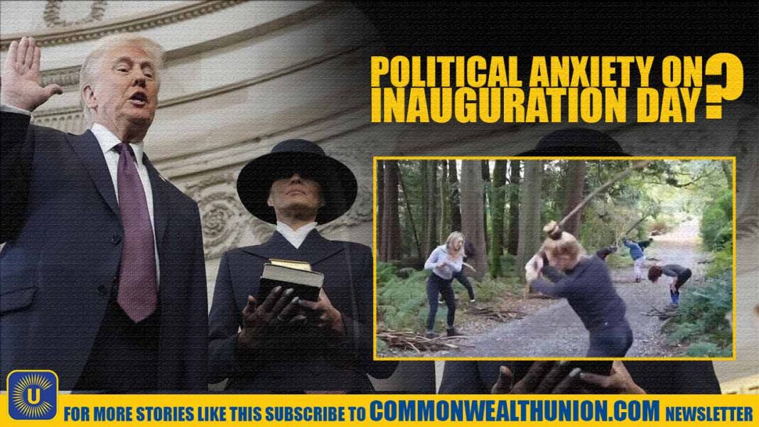 Group Crying and Forest Bathing? How Some Americans Coped with Trump’s Inauguration Group Crying and Forest Bathing? How Some Americans Coped with Trump’s Inauguration
