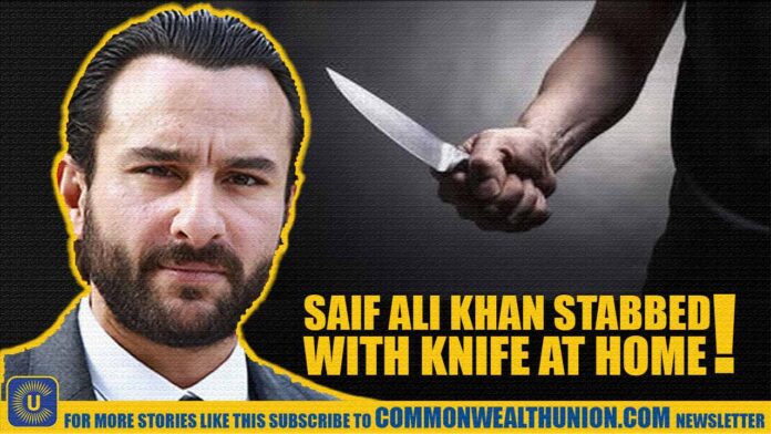 Shocking Attack: Bollywood Star Saif Ali Khan Stabbed 6 Times in His Home!
