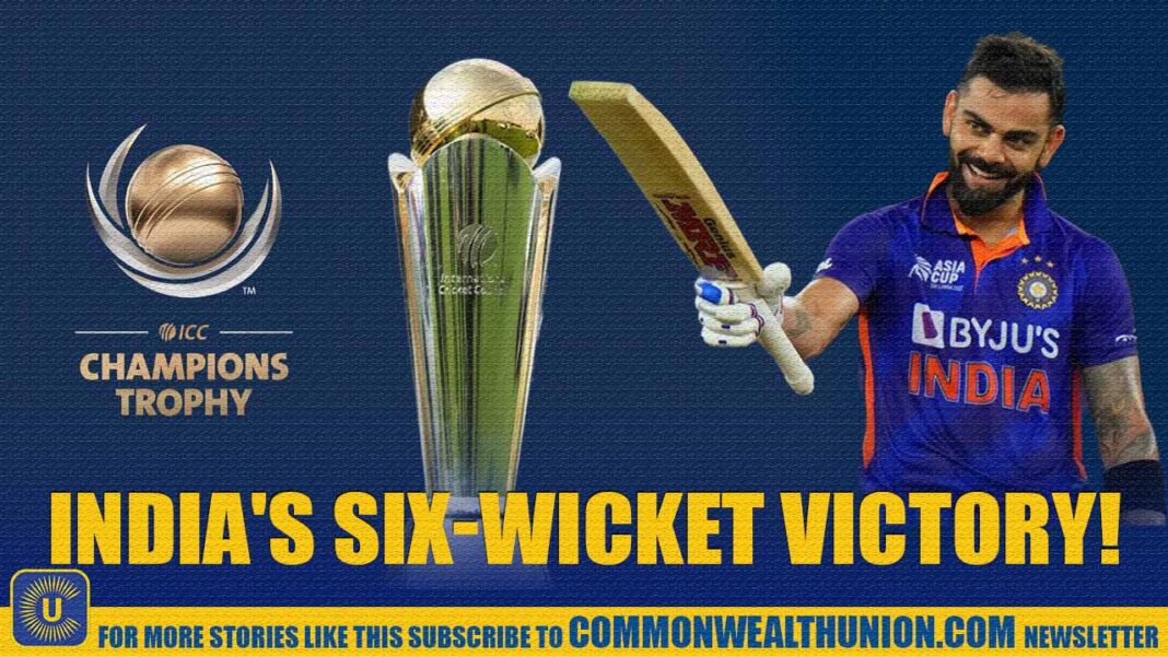 India vs. Pakistan: Kohli’s Century Seals Dominant ICC Champions Trophy Win India vs. Pakistan: Kohli’s Century Seals Dominant ICC Champions Trophy Win