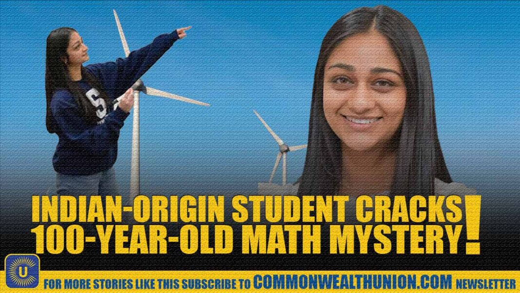 Indian-Origin Whiz Kid Cracks 100-Year-Old Wind Power Mystery—What It Means for the Future! Indian-Origin Whiz Kid Cracks 100-Year-Old Wind Power Mystery—What It Means for the Future!