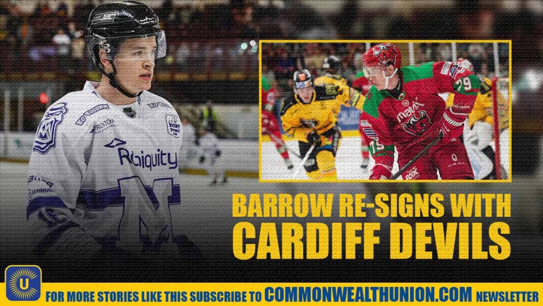 Cardiff Devils Just Got Stronger—Ryan Barrow Signs on for a Third Season! Cardiff Devils Just Got Stronger—Ryan Barrow Signs on for a Third Season!