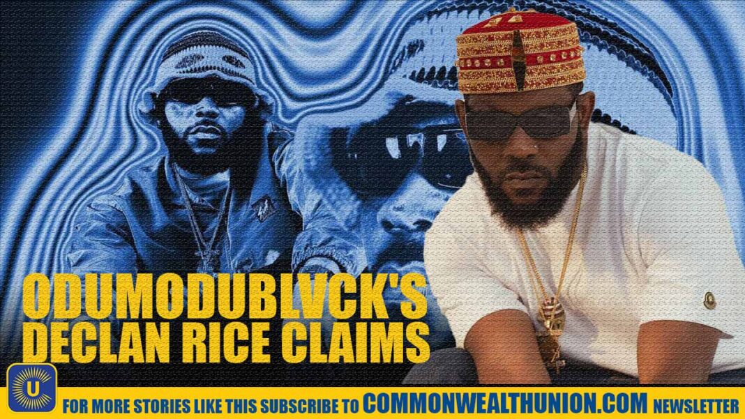 Is OdumoduBlvck Right About Declan Rice? The Song That Shook Nigerian Hip-Hop to Its Core! Is OdumoduBlvck Right About Declan Rice? The Song That Shook Nigerian Hip-Hop to Its Core!