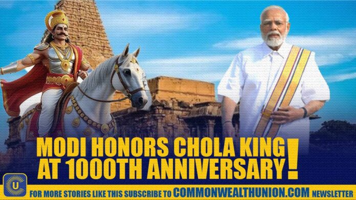 Modi's historic visit to Gangaikonda Cholapuram Temple: A celebration of 1000 years of Chola legacy!