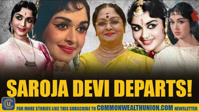 India mourns: Legendary actress Saroja Devi bids final goodbye!
